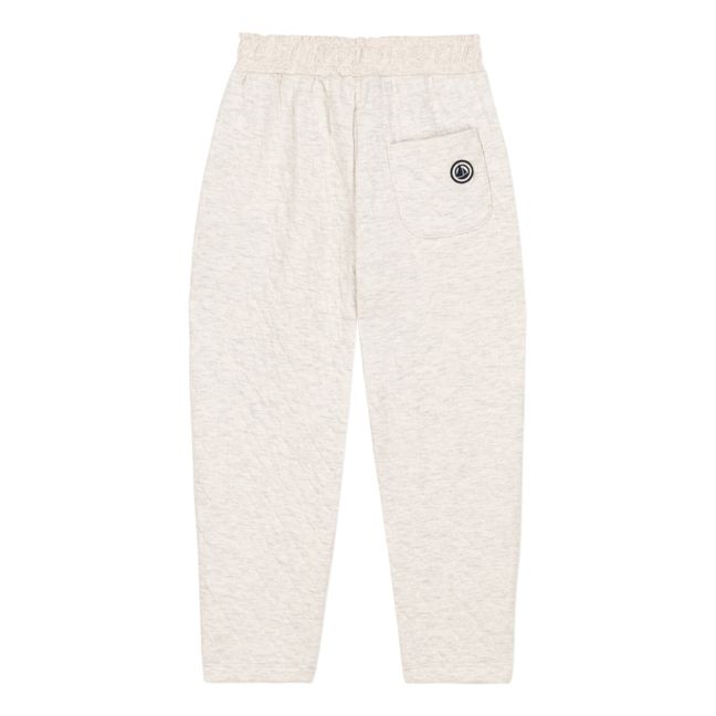 Caucase Quilted Joggers Beige