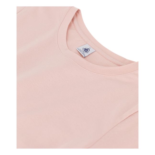 T-Shirt Rundausschnitt Bio-Baumwolle - Damenkollektion  | Rosa