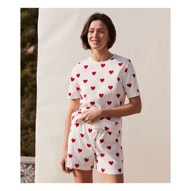 Claire Organic Cotton Pyjamas - Women’s Collection - Blanco