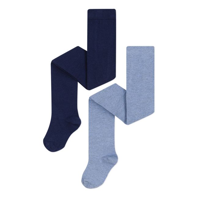 Tights - Set of 2 | Blue