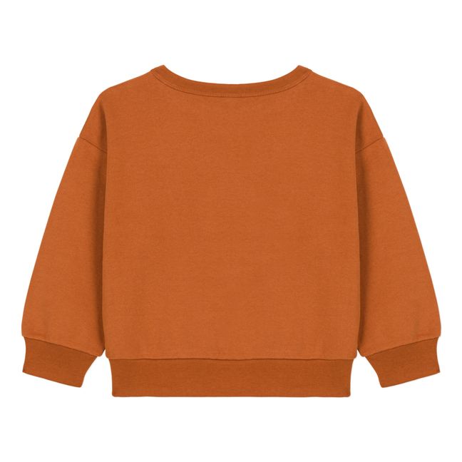 Cartable Fleece Sweatshirt | Orange