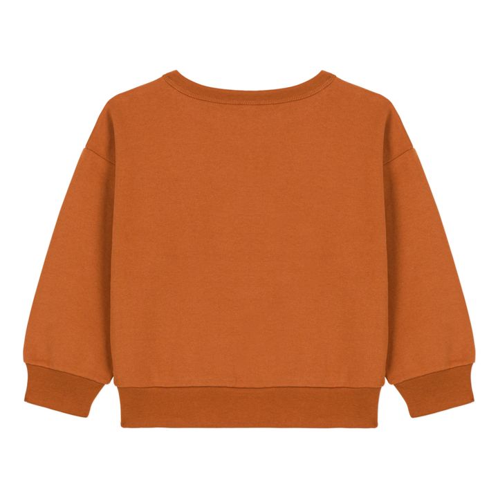 Cartable Fleece Sweatshirt | Orange- Product image n°2