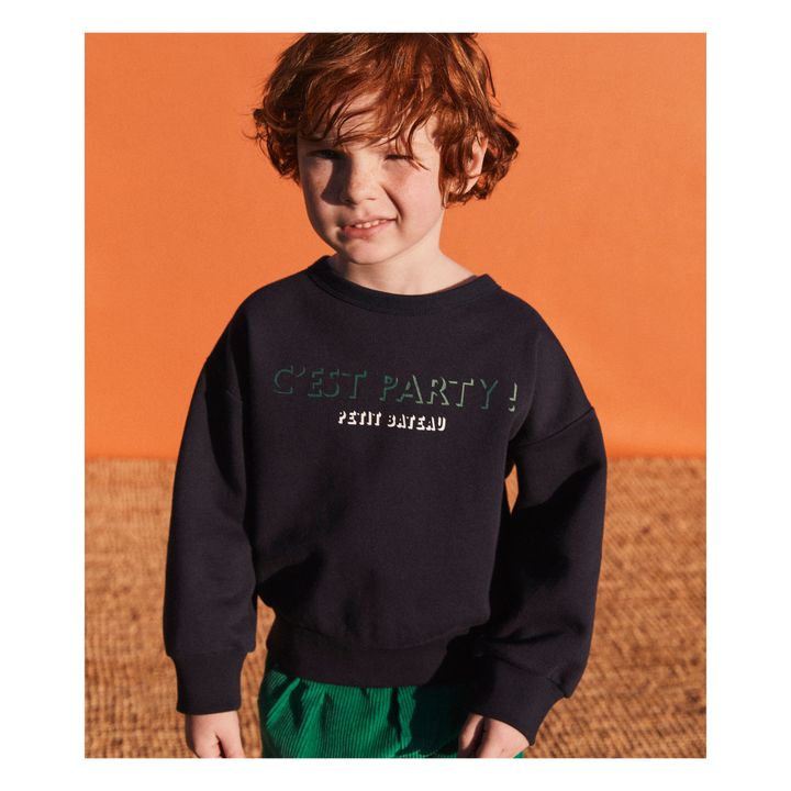 Centre Fleece Sweatshirt | Navy- Produktbild Nr. 1