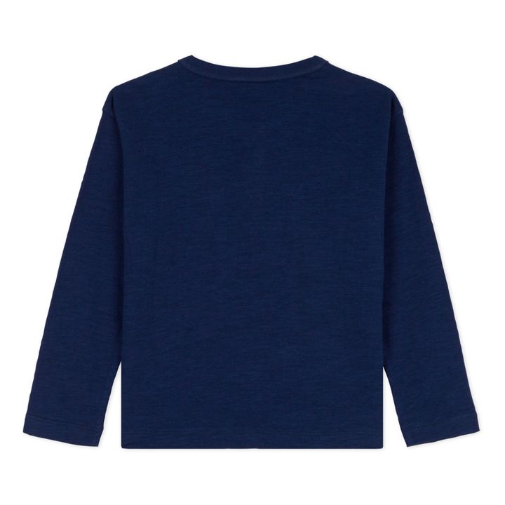 Ceylan Jersey T-shirt | Navy blue- Product image n°2