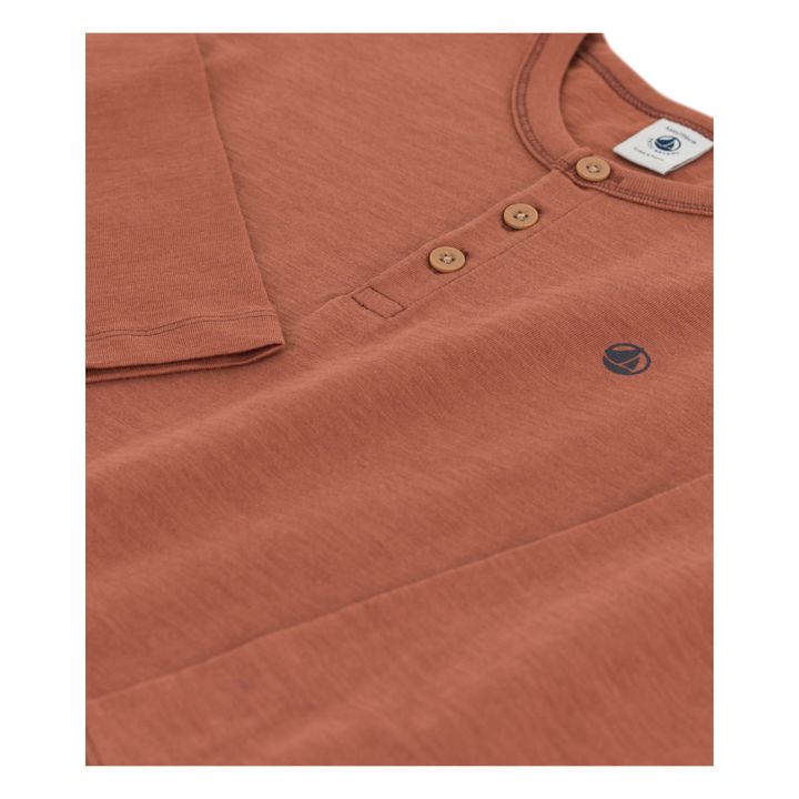 Ceylan Jersey T-shirt | Brown- Product image n°1
