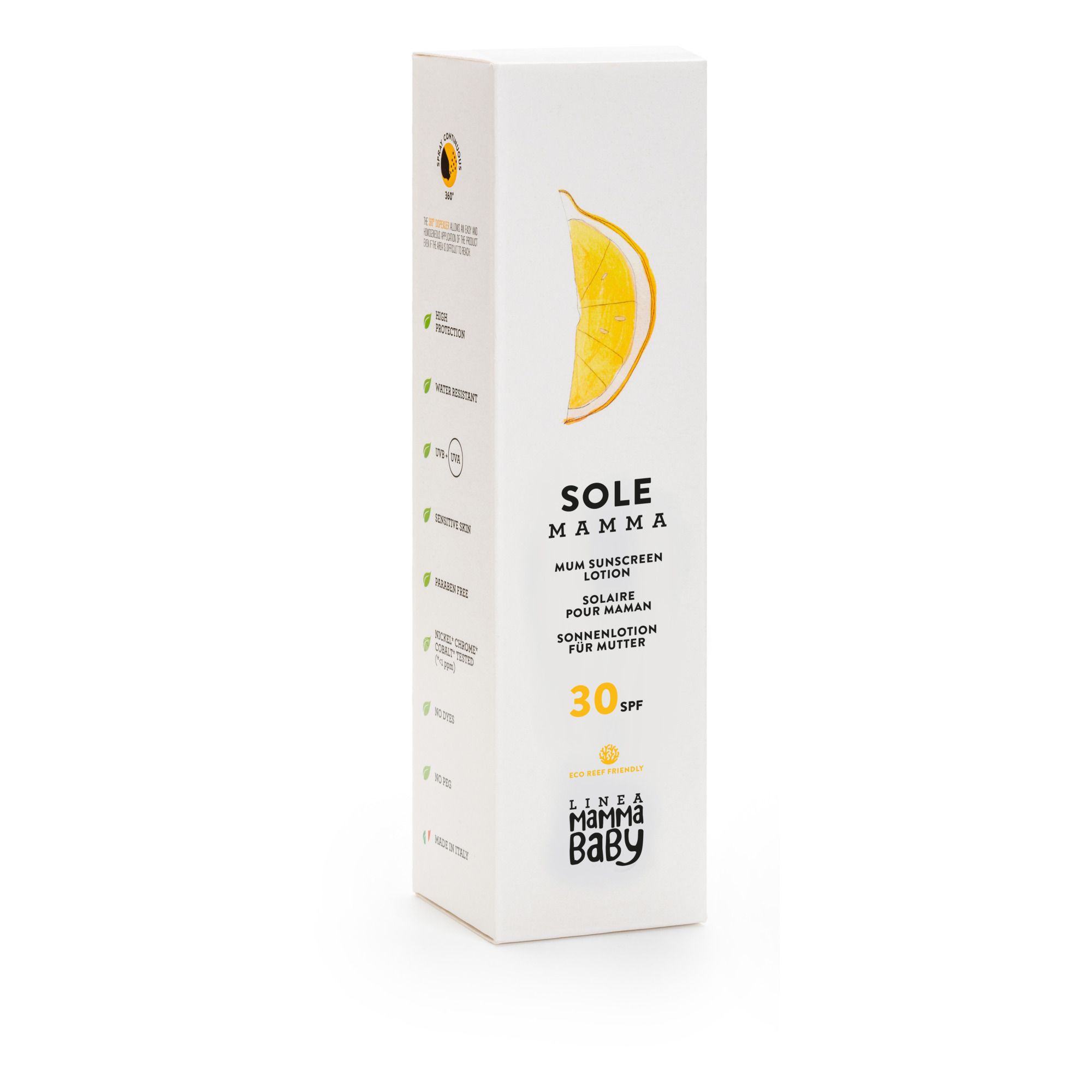 Linea MammaBaby - SPF30 Sun Cream - 150 ml