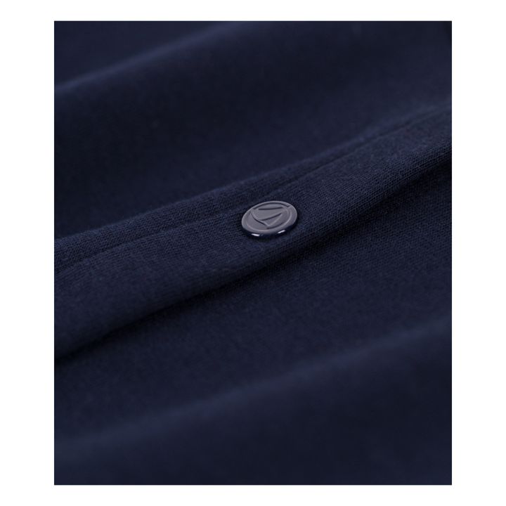 Carine Double Jersey Cardigan Navy blue- Product image n°1