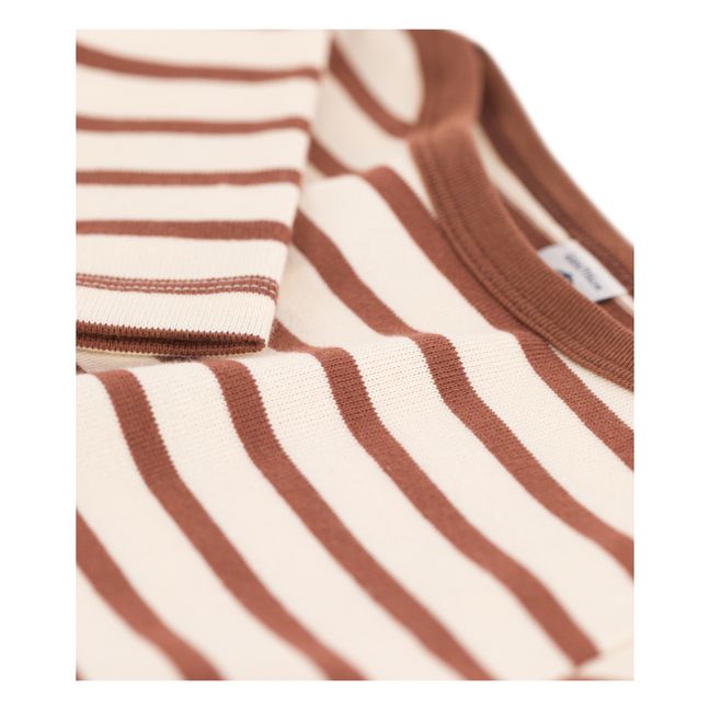Striped Jersey Sweatshirt | Marrón