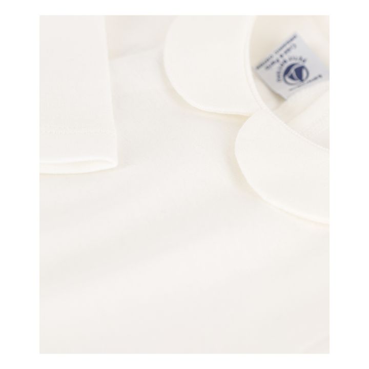 Coving Peter Pan Collar T-shirt Blanco- Imagen del producto n°1