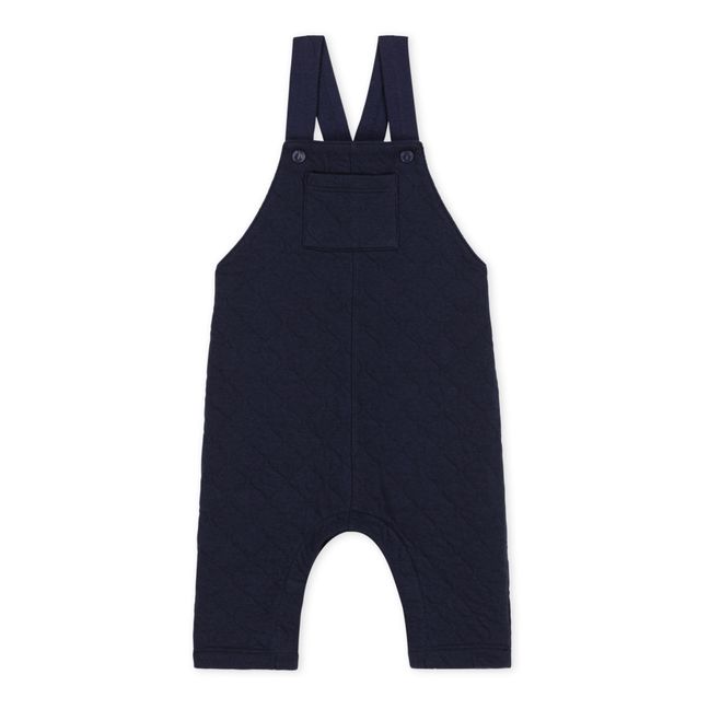 Colombin Quilted Overalls Navy