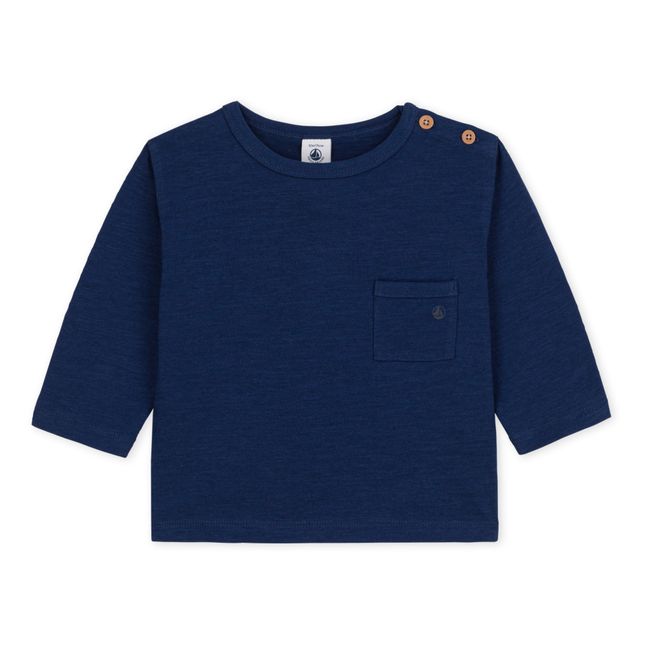 Caiman Jersey T-shirt | Navy blue
