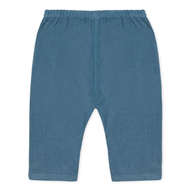 Caramba Velour Trousers | Azul