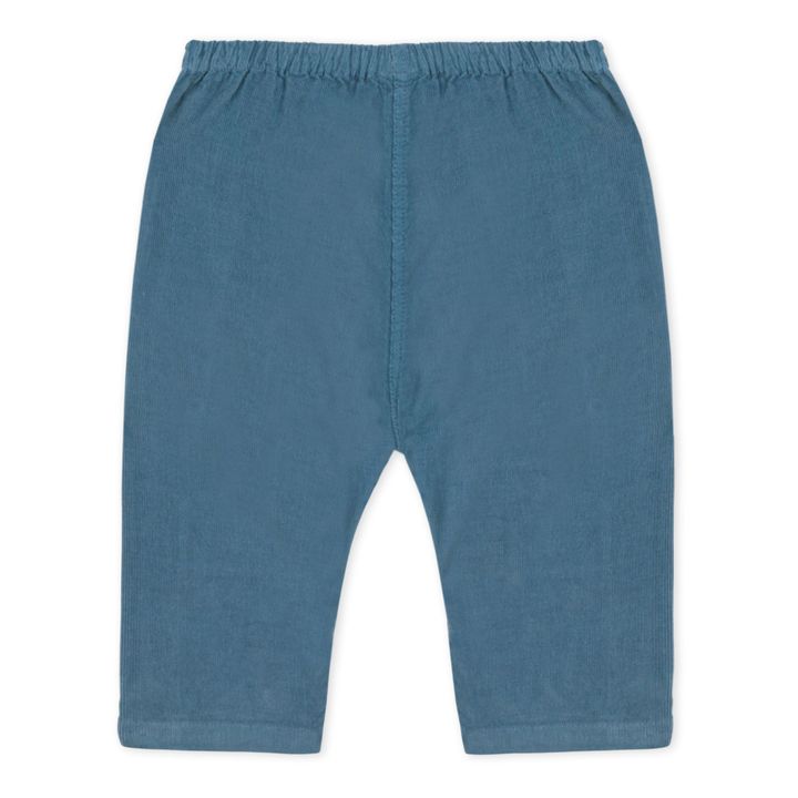 Caramba Velour Trousers | Azul- Imagen del producto n°2