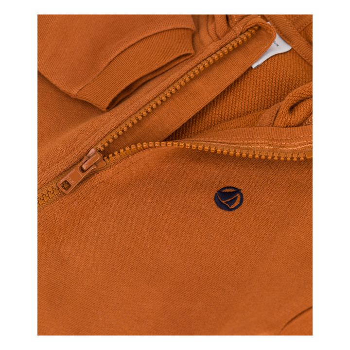Cannelle Fleece Hoodie | Orange- Product image n°1