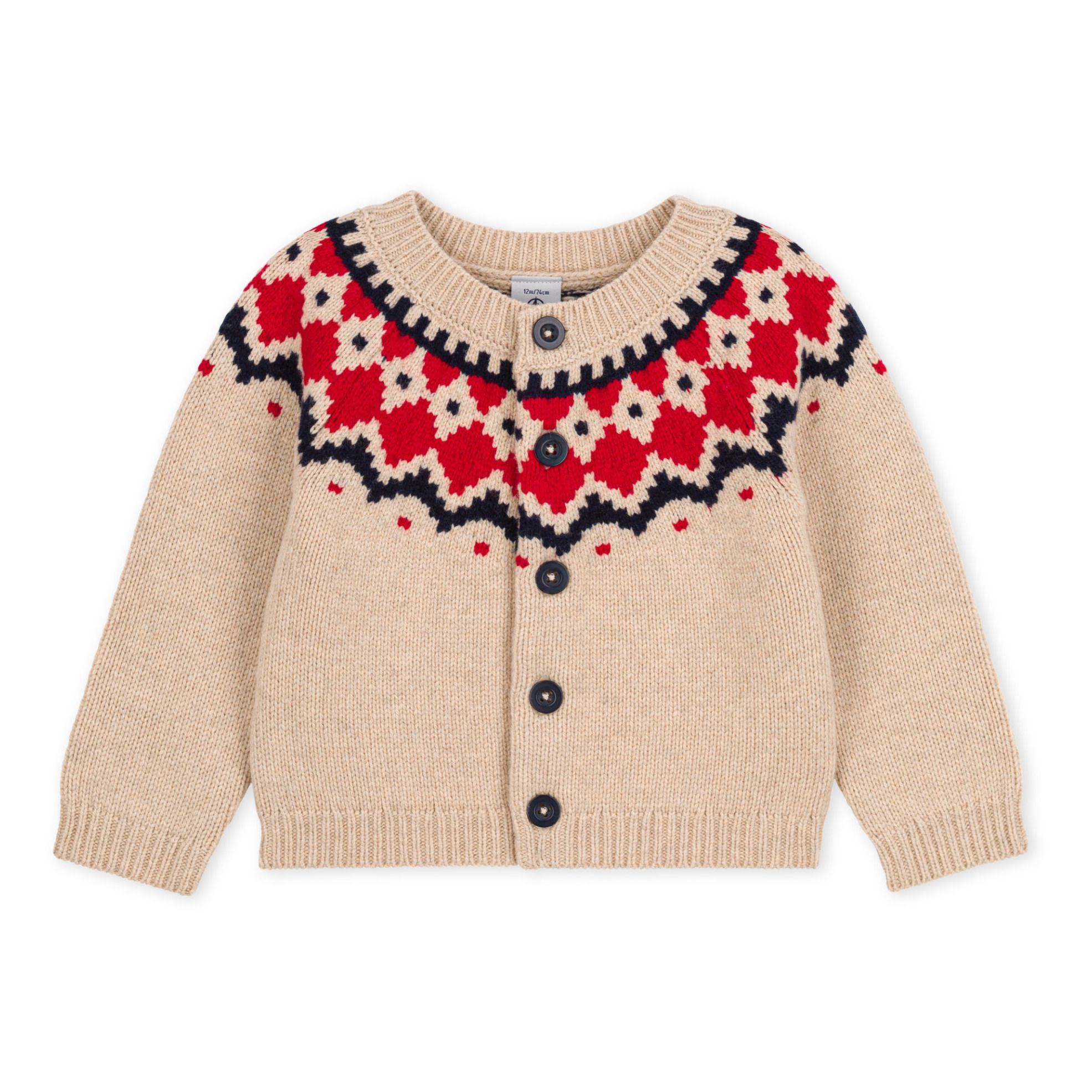 Clap Clap Bear Stitch Sweater