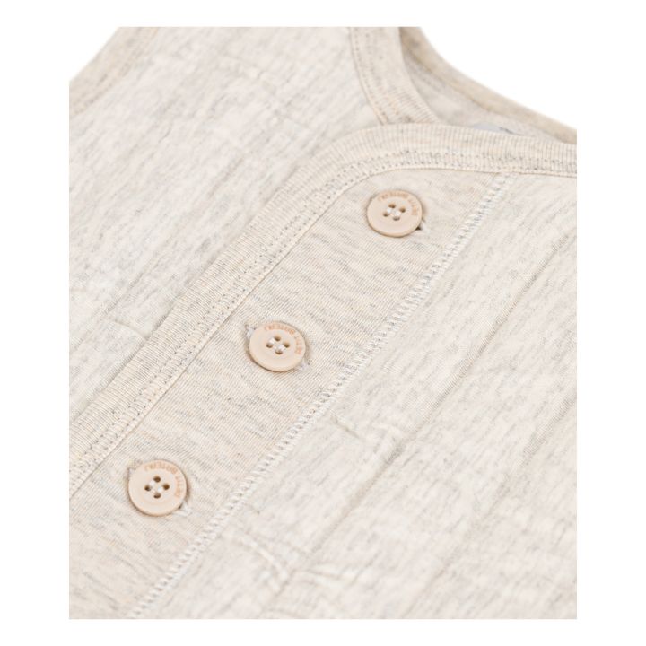 Quilted Vest Beige- Imagen del producto n°1