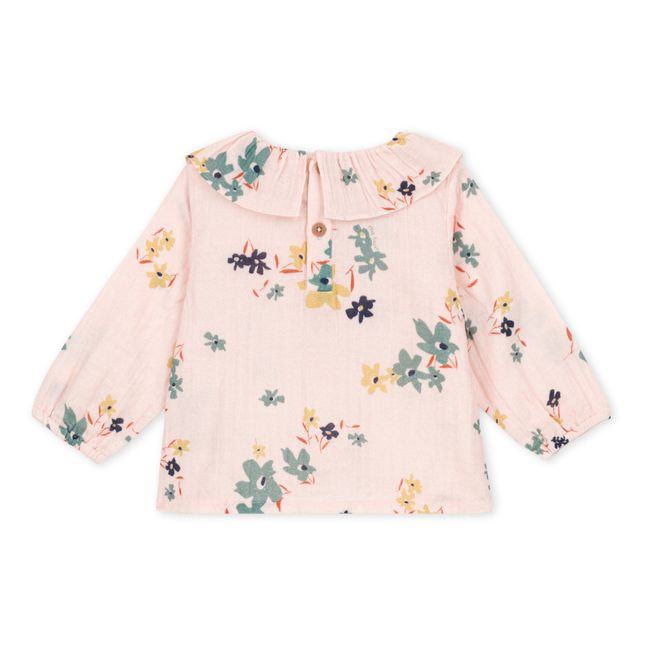 Canaille Cotton Muslin Blouse | Pink