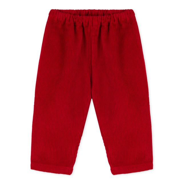 Colas Velour Trousers Rot
