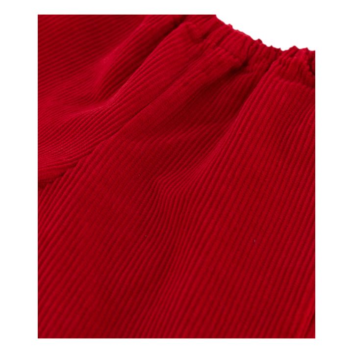 Colas Velour Trousers | Red- Product image n°1