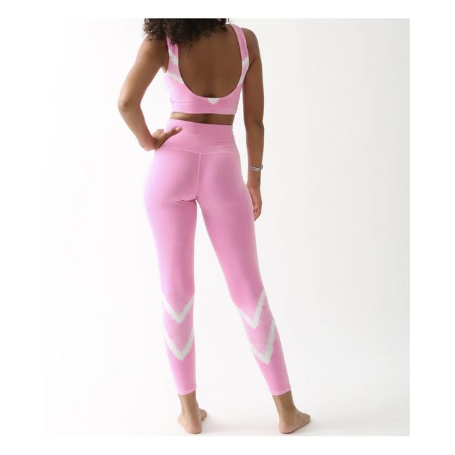 Sunset Herringbone Leggings | Rosa