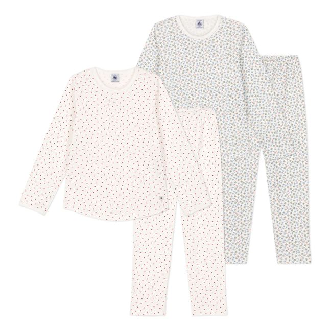 Cuzabeurre Organic Cotton Pyjamas - Set of 2 Seidenfarben