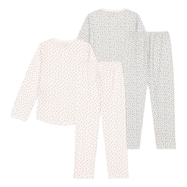 Cuzabeurre Organic Cotton Pyjamas - Set of 2 Ecru