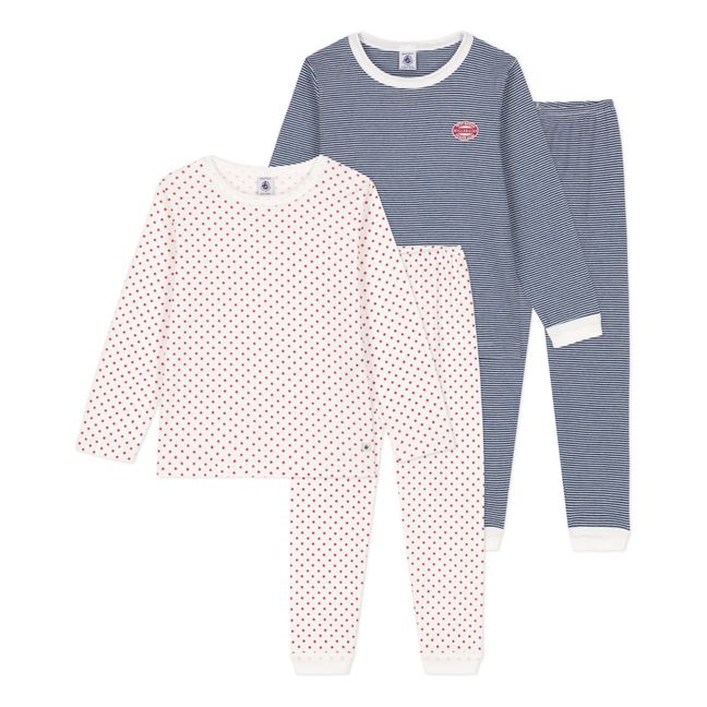Ciretoile Organic Cotton Pyjamas - Set of 2 | Ecru