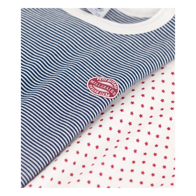 Ciretoile Organic Cotton Pyjamas - Set of 2 | Seidenfarben
