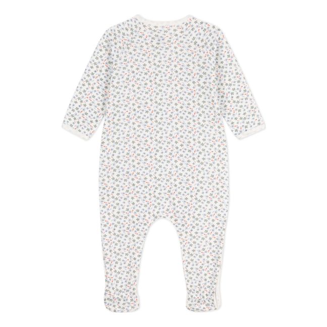 Pyjama Coton Bio Cargot | Blanc