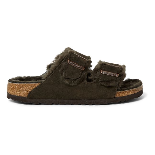 Arizona Shearling Sandals - Adult Collection - Chocolate