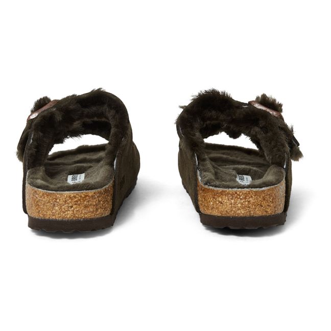 Arizona Shearling Sandals - Adult Collection - Schokoladenbraun