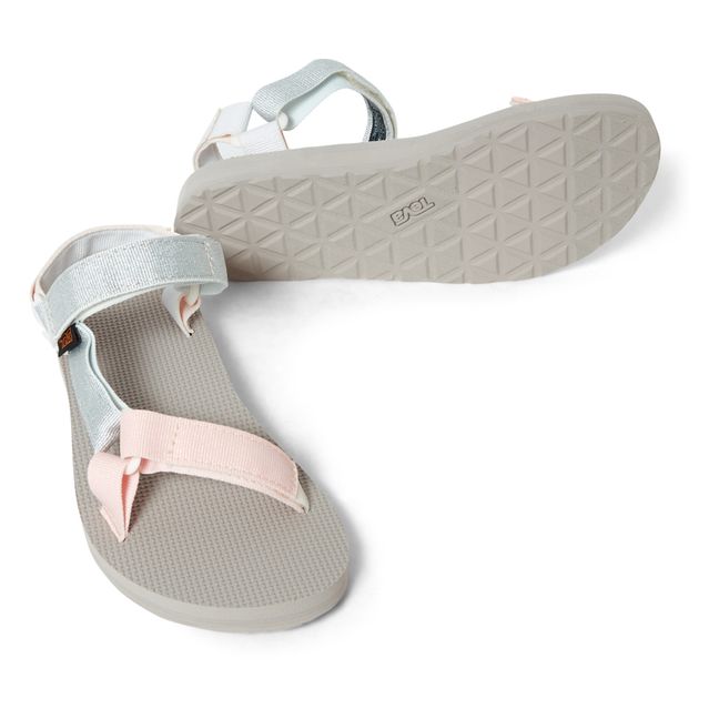 Original Universal Metallic Sandals Bianco