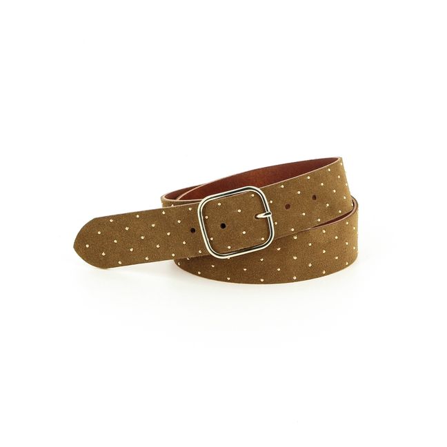 Lilou Velour Belt | Tabaco