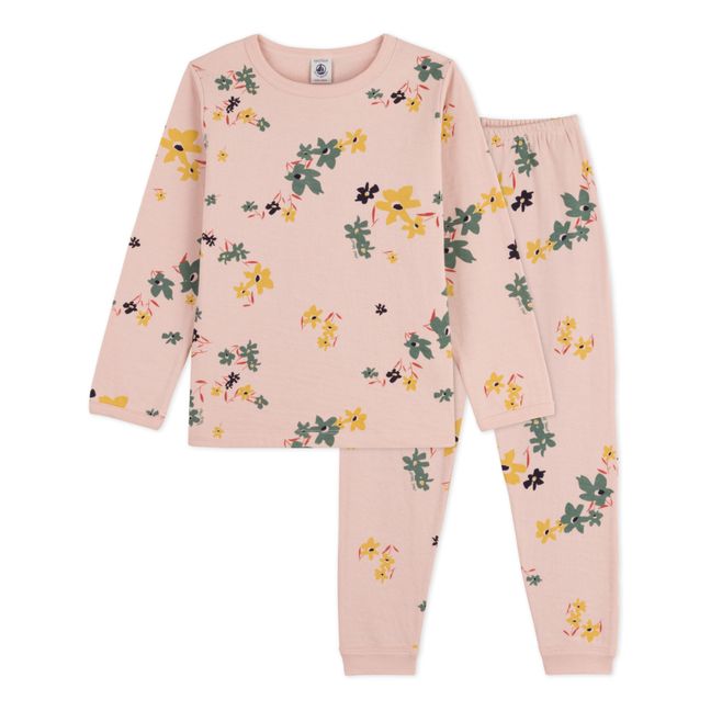 Clémentine Cotton Pyjamas | Peach