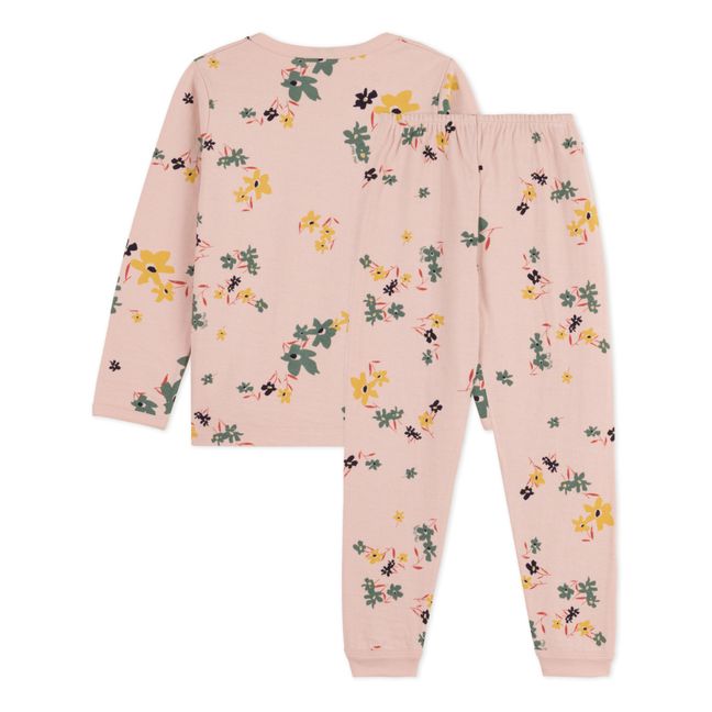 Pyjama Coton Tubique Clémentine Rose pêche