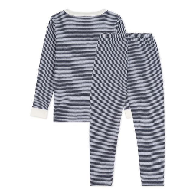 Ciré Organic Cotton Pyjamas | Navy