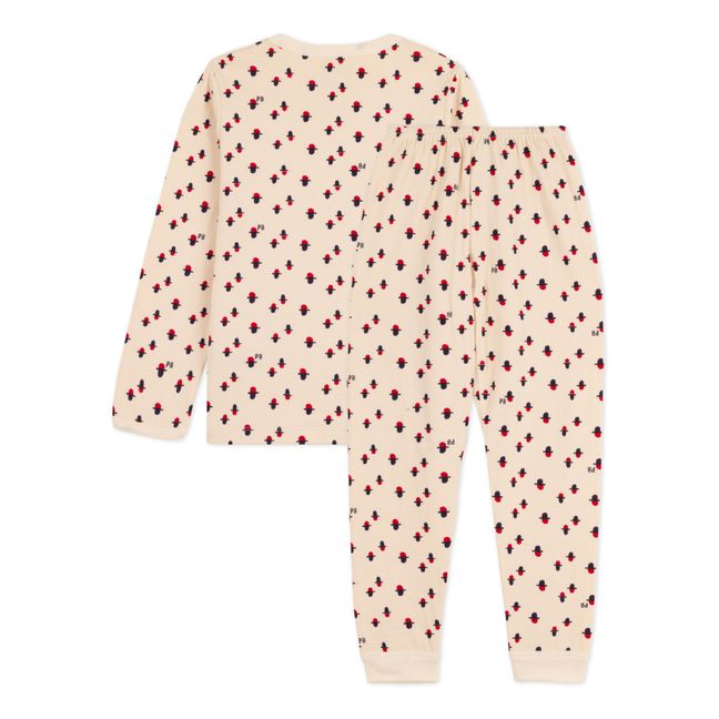 Chicago Organic Cotton Pyjamas | Ecru