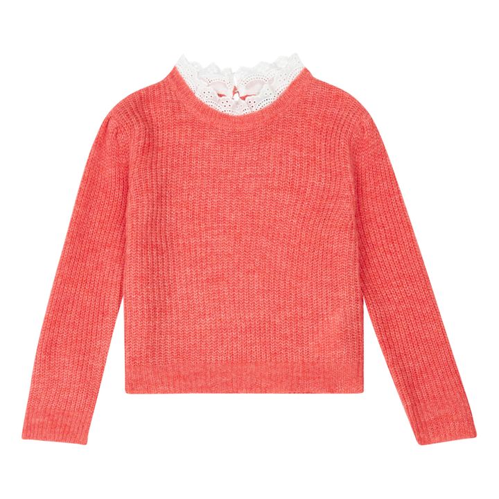 Lace Jumper Pink- Product image n°0