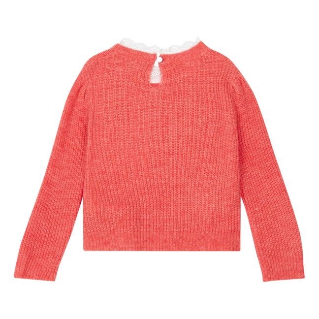 Lace Jumper Pink