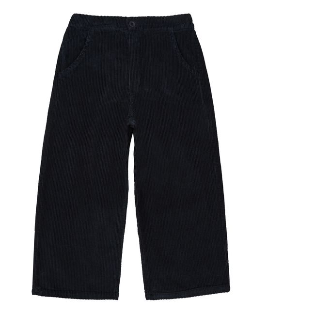 Gaby Corduroy Trousers | Navy blue