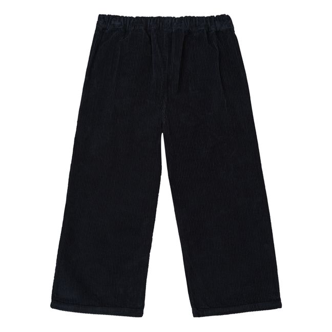Gaby Corduroy Trousers | Navy blue