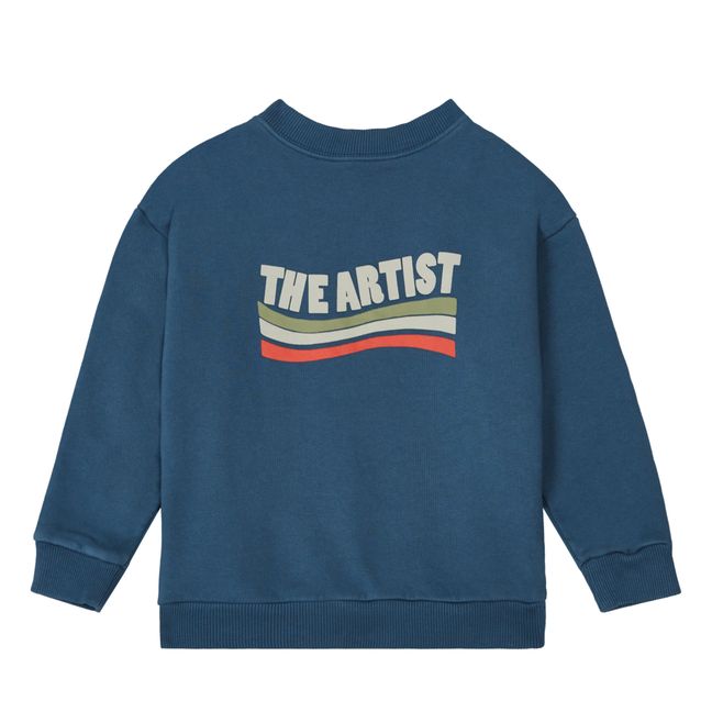 Poppy Artist Sweatshirt | Blue