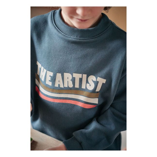 Poppy Artist Sweatshirt | Blue