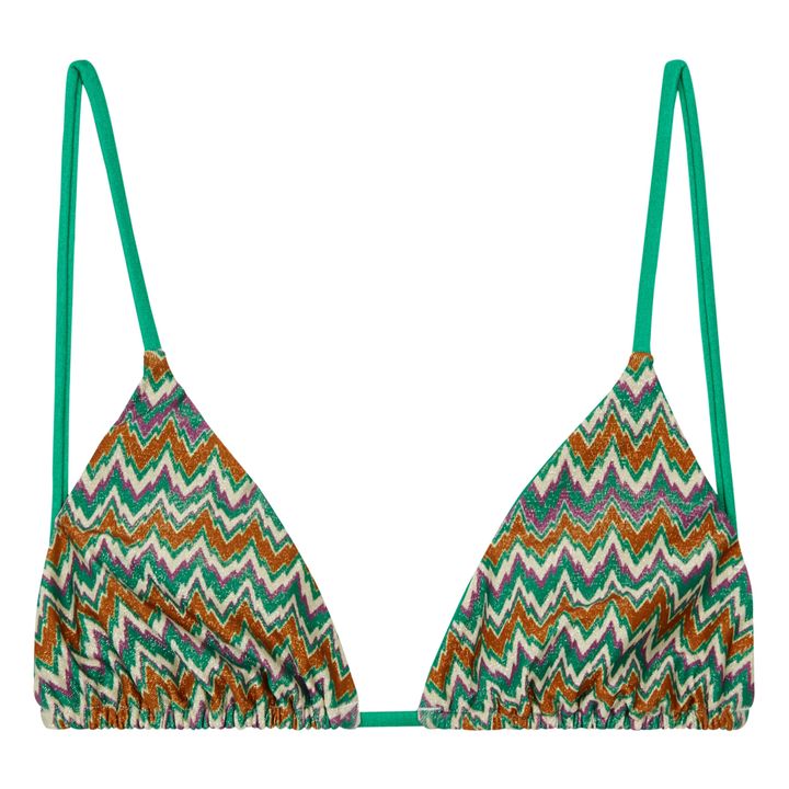 Patty Reversible Bikini Top Verde- Imagen del producto n°0