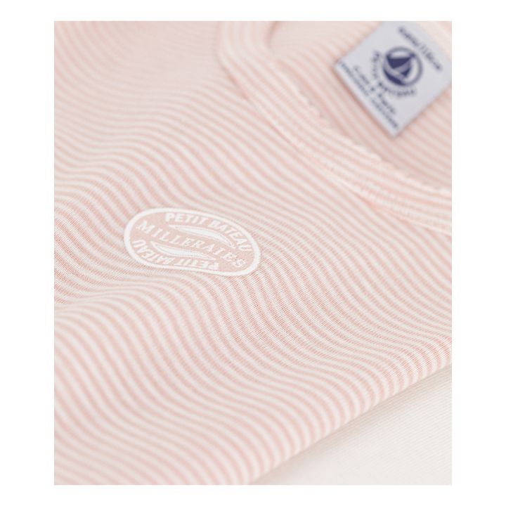 Organic Cotton Milleraies T-shirts - Set of 2 | Ecru- Product image n°1