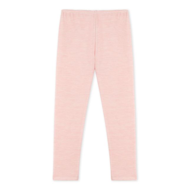 Wool and Cotton Leggings | Pink