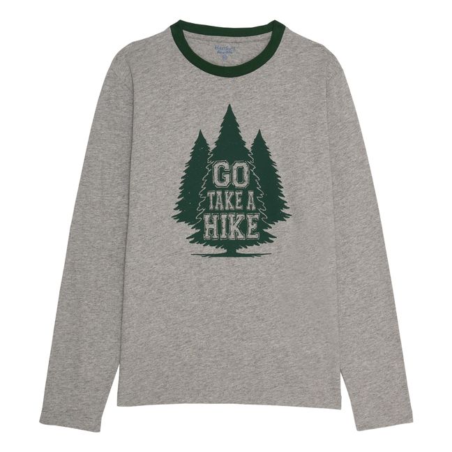 Hike T-shirt Gris Jaspeado