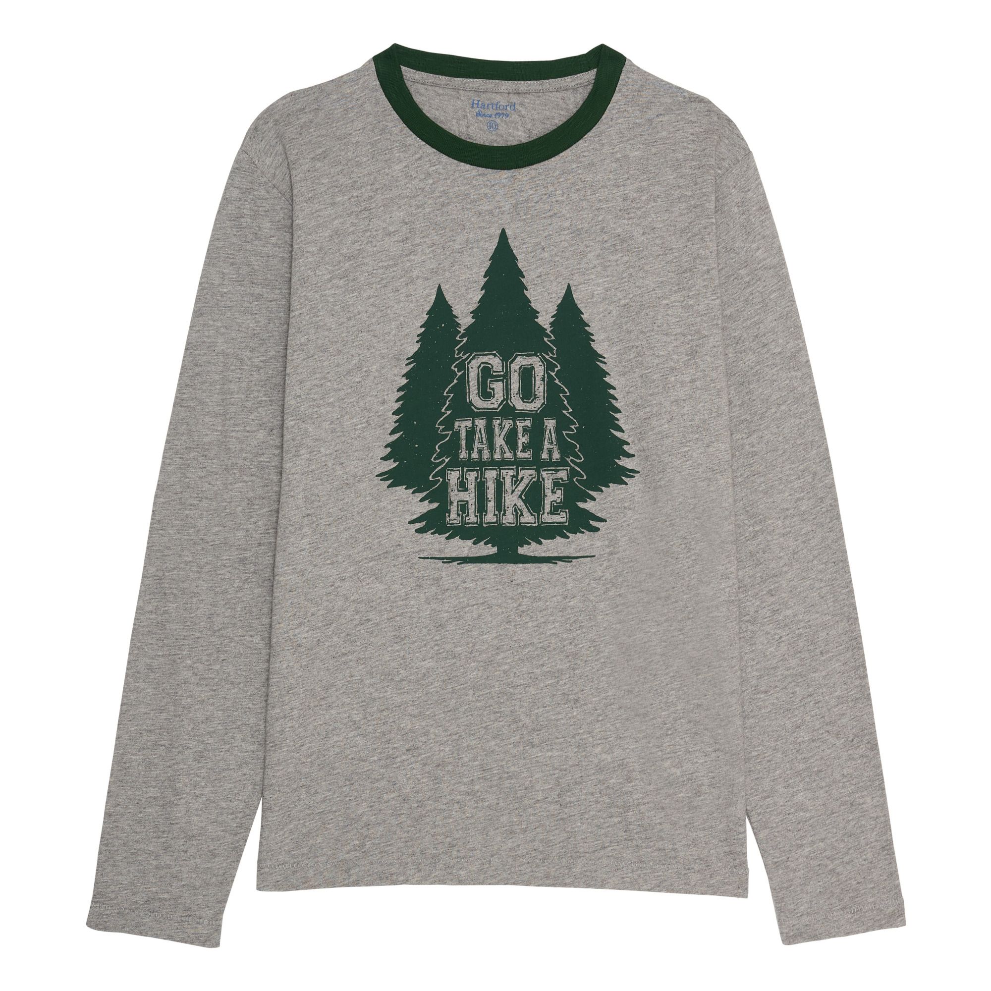 Hike T-shirt Gris Jaspeado- Imagen del producto n°0