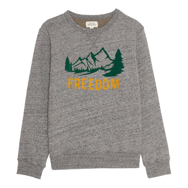 Sweat Freedom Gris chiné