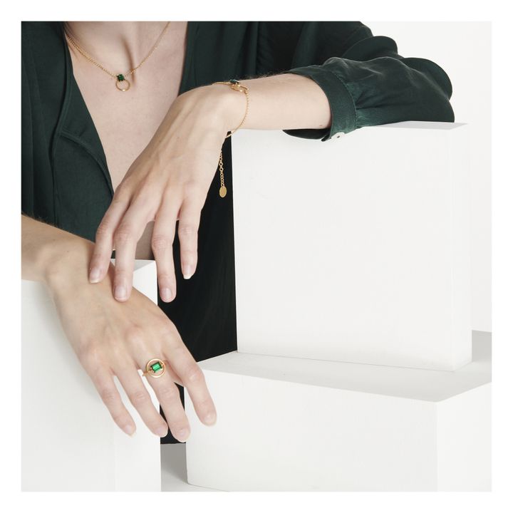 Zazie Bracelet | Green- Product image n°1